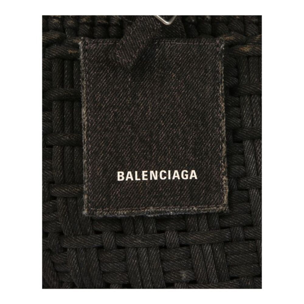 Balenciaga Bistro Xs Basket Top Handle Bag In Denim Womens - Picture 3 of 7